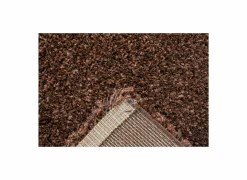 Tapijt Twister 80x150cm - polypropyleen - bruin & roest