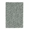 Tapijt Twister 65x130cm - polypropyleen - zilver
