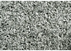 Tapijt Twister 65x130cm - polypropyleen - zilver