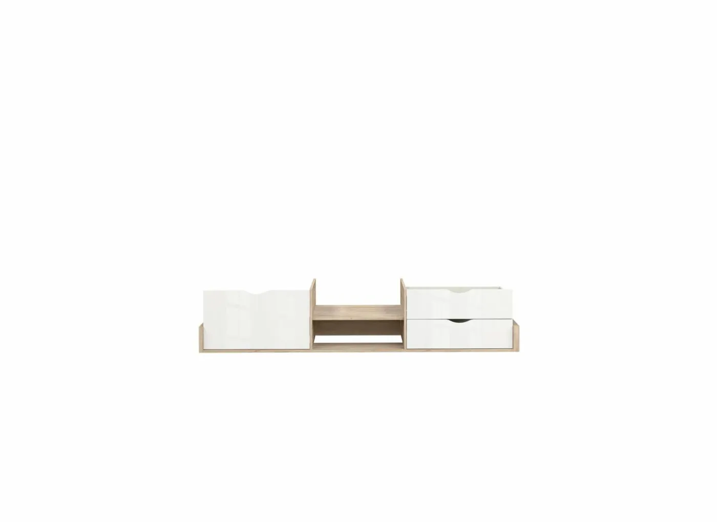 Tempo bedonderbouw 99cm - decor - bruin & wit