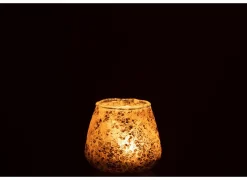 Theelichthouder Glas H9cm