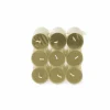 Theelichtjes Clearlight Romantic Reflections 4,5u groen, 18 stuks