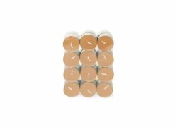 Theelichtjes Delightful Dawn 4,5u oranje, 24 stuks