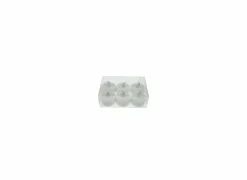 Theelichtjes LED wit, set van 6