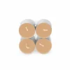 Theelichtjes MAXI Delightful Dawn 10u oranje, 8 stuks