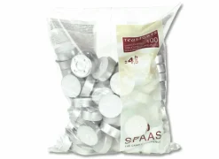 Theelichtjes 4,5u wit, 100 stuks