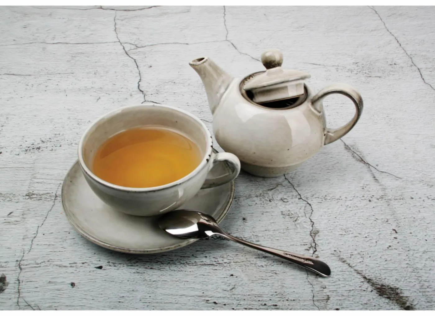 Theepot Artisan tea for one 0,34L - keramiek - groen