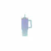 Thermosbeker Travel Mug 1,2L - roestvrij staal - lila/aqua