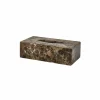 Tissuebox Hammam bruin marmer