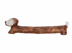 Tochtrol Hond 107cm - stof - bruin
