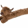 Tochtrol Yack  80x15x23cm - polyester - roestbruin