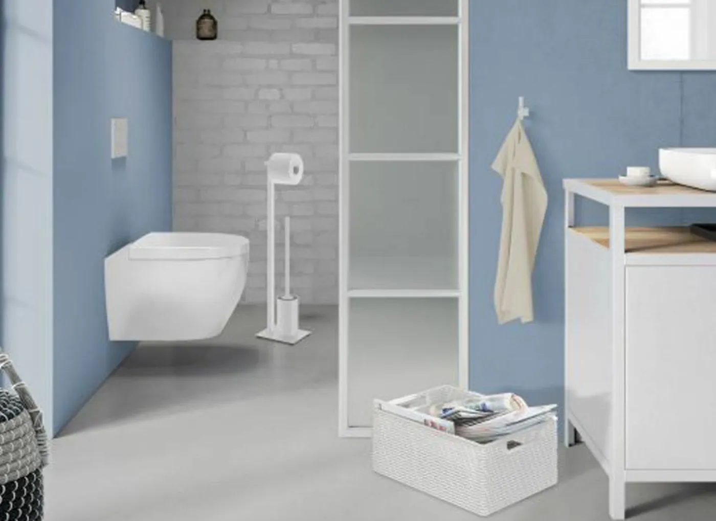 Toiletbutler Carvo wit
