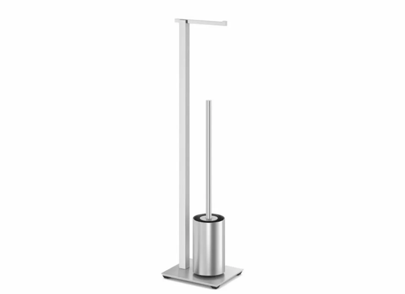 Toiletbutler Carvo zilver