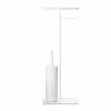 Toiletbutler MindSet 12,50x75,50cm - kunststof & staal - mineral fresh white