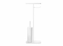 Toiletbutler MindSet 12,50x75,50cm - kunststof & staal - mineral fresh white
