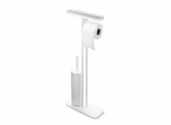 Toiletbutler MindSet 12,50x75,50cm - kunststof & staal - mineral fresh white