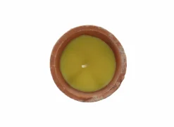 Tuinkaars Citronella  H6,5cm - aged teracotta - steen
