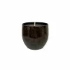 Tuinkaars H17cm - stoneware - groen