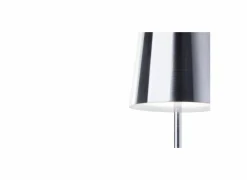 Tuinlamp Xaana Ø11x37cm - metaal - satin nickel