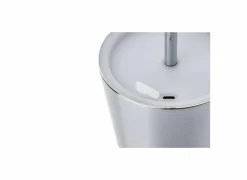 Tuinlamp Xaana Ø11x37cm - metaal - satin nickel