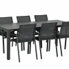 Tuinset Breeze 200x90cm met 6 tuinstoelen Party