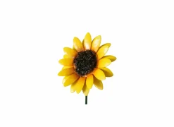 Tuinsteker Sunnie H58cm - ijzer - geel/groen