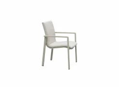 Tuinstoel Cardamom 61x57x85cm - aluminium - greige