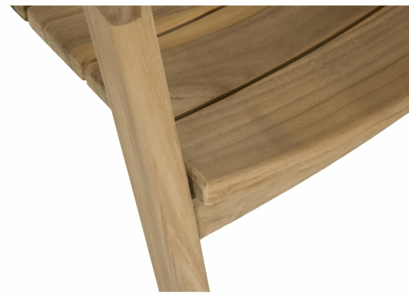 Tuinstoel Cato 52x50x80cm - teak massief - naturel