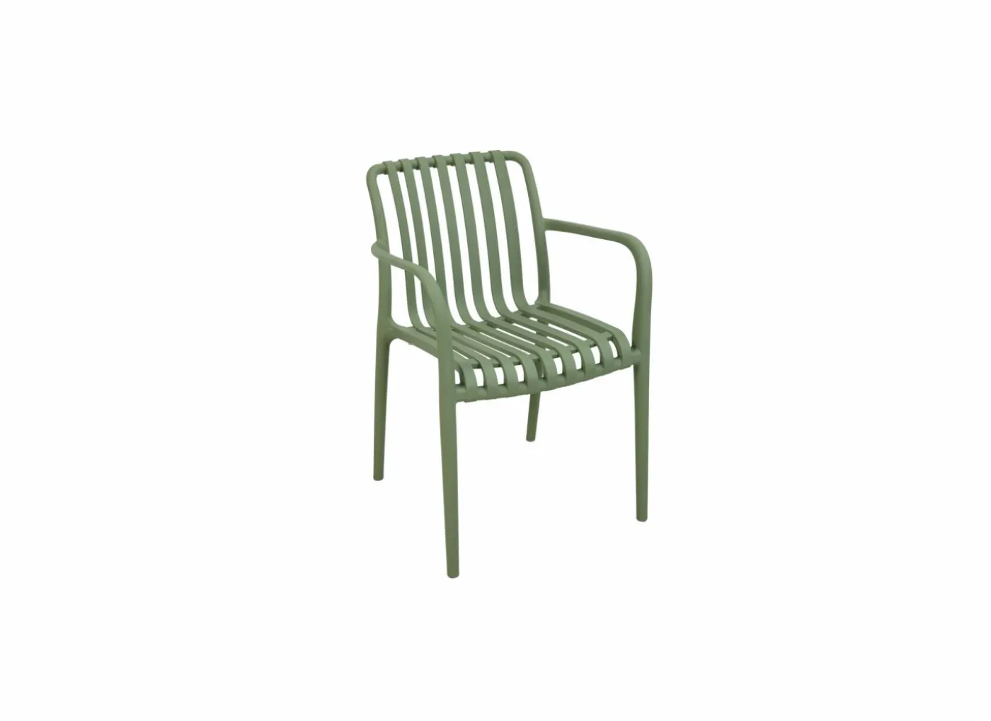 Tuinstoel Cute 46x58x81cm - kunststof - groen
