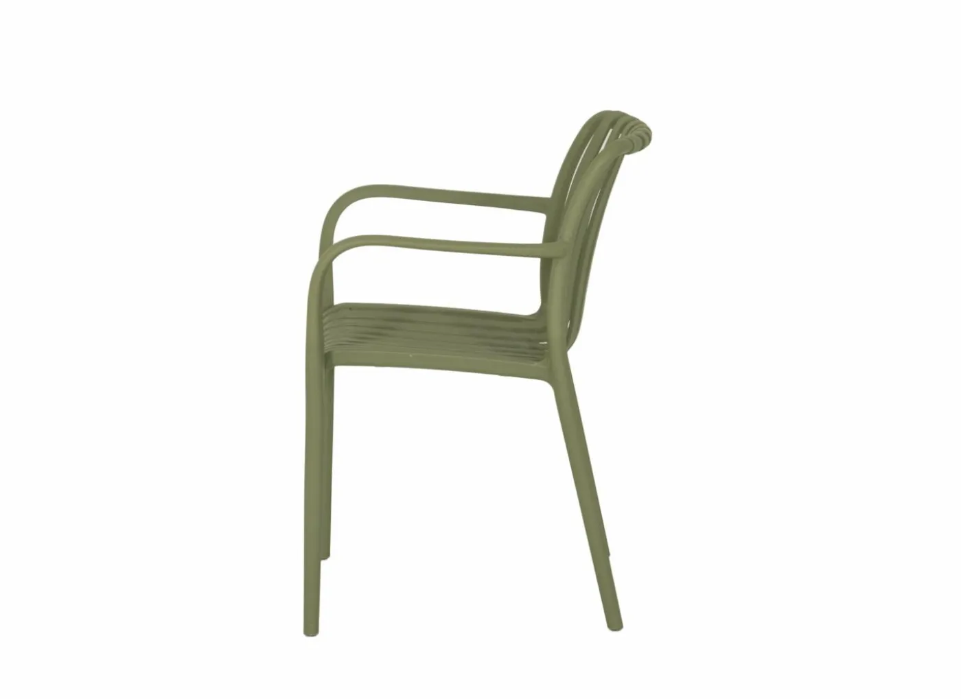 Tuinstoel Cute 46x58x81cm - kunststof - groen