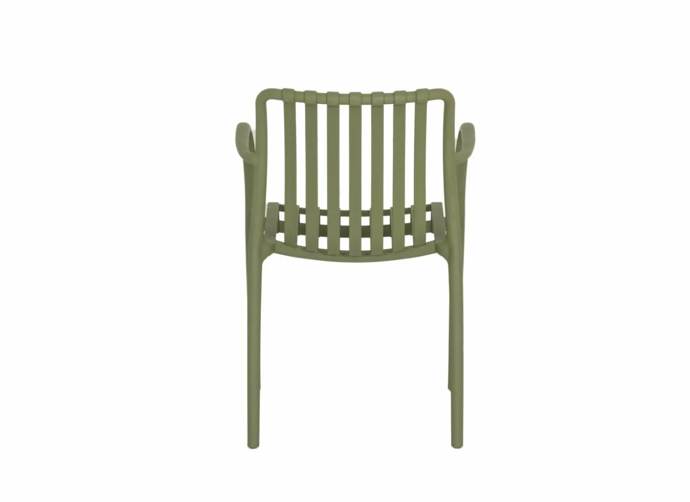 Tuinstoel Cute 46x58x81cm - kunststof - groen