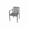 Tuinstoel Cute 46x58x81cm - kunststof - grijs