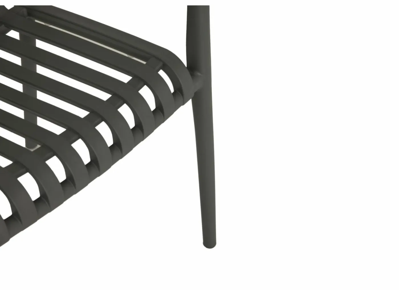 Tuinstoel Cute 46x58x81cm - kunststof - grijs