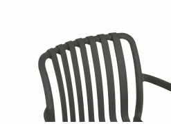 Tuinstoel Cute 46x58x81cm - kunststof - grijs