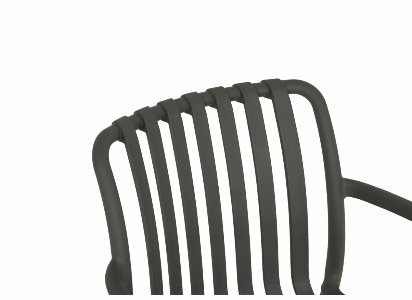 Tuinstoel Cute 46x58x81cm - kunststof - grijs