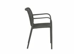 Tuinstoel Cute 46x58x81cm - kunststof - grijs