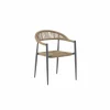 Tuinstoel Guava aluminium beige