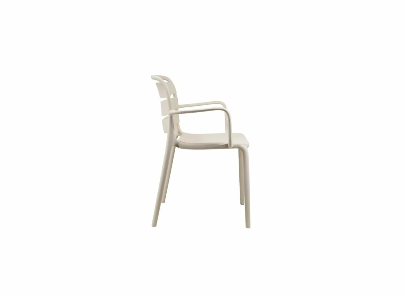 Tuinstoel Matta 60x55x81cm - polypropyleen - beige