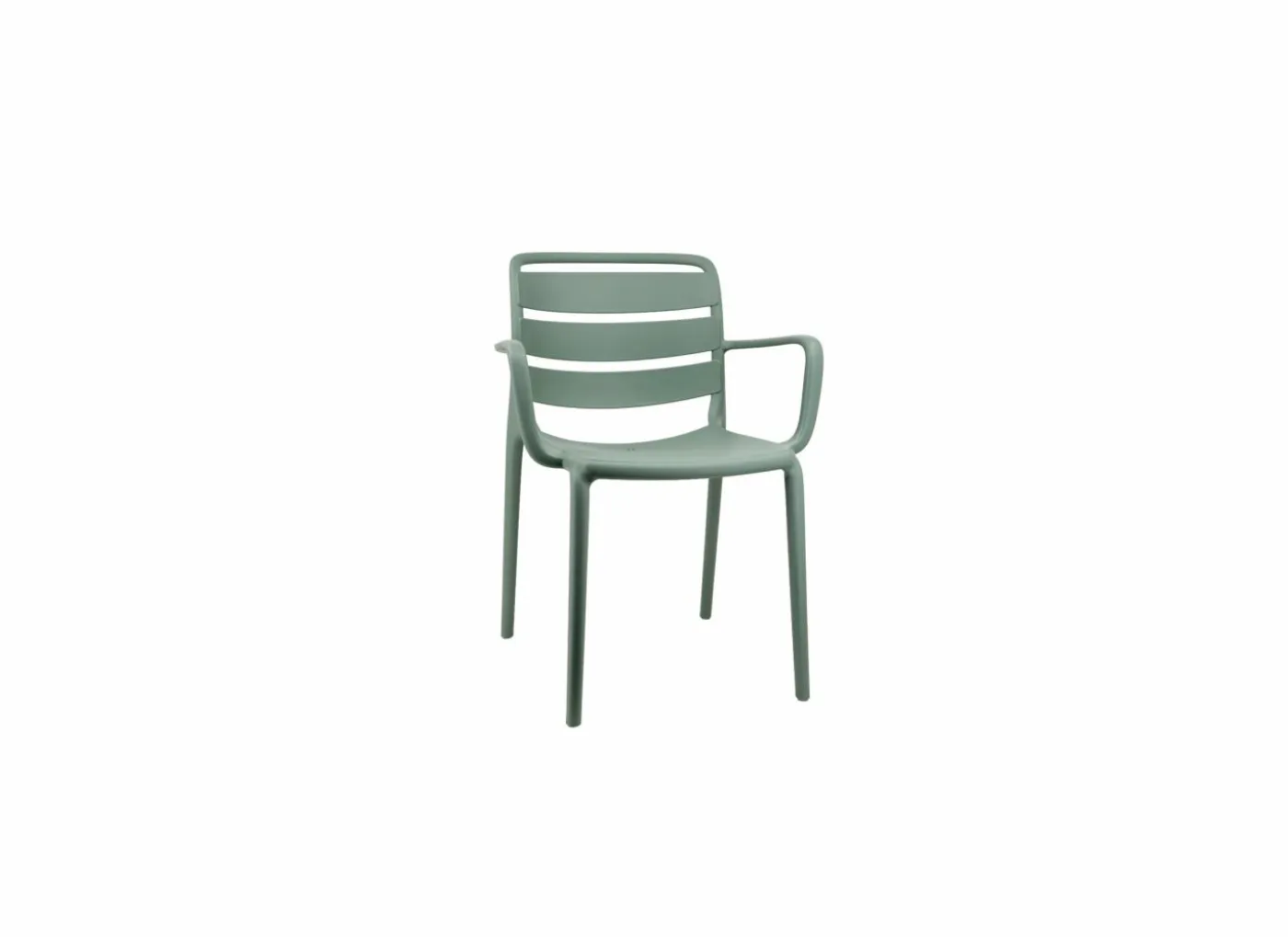 Tuinstoel Matta 60x55x81cm - polypropyleen - groen