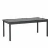Tuintafel Eden 180/240x95cm - aluminium - antraciet