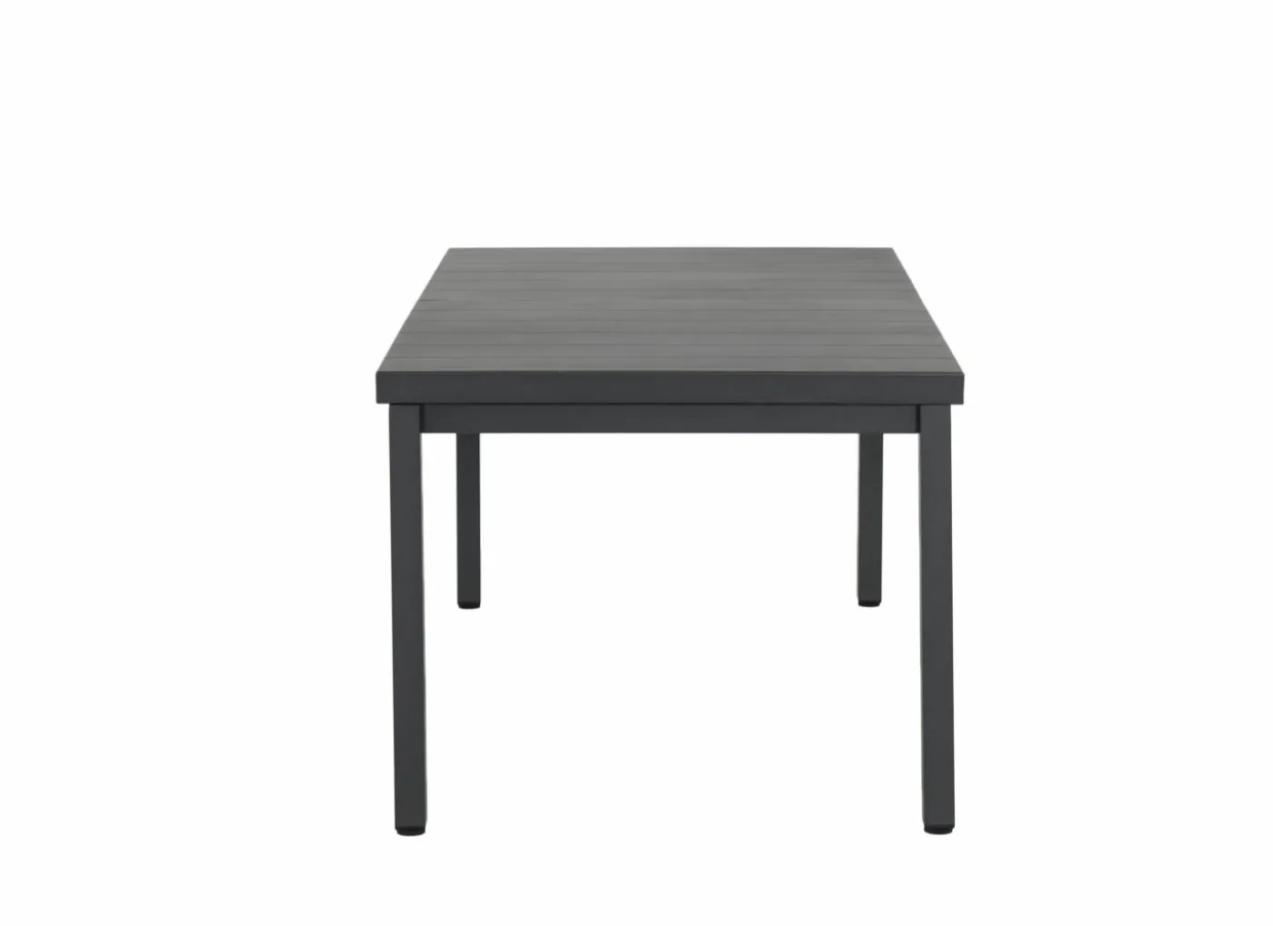 Tuintafel Eden 180/240x95cm - aluminium - antraciet