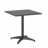 Tuintafel Lush 70x70x72cm - aluminium - antraciet