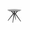 Tuintafel Shore Ø90cm - aluminium - antraciet