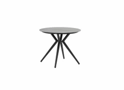 Tuintafel Shore Ø90cm - aluminium - antraciet