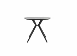 Tuintafel Shore Ø90cm - aluminium - antraciet