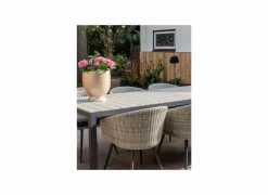 Tuintafel Shore 180x90cm - aluminium - antraciet