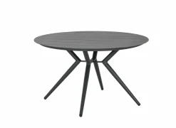 Tuintafel Shore Ø126,5x75cm aluminium antraciet