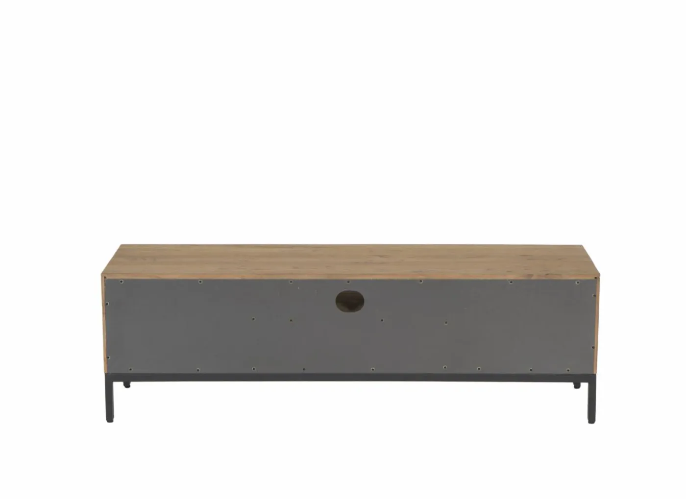 Tv-meubel Aquilano 145cm - acacia massief & decor- naturel