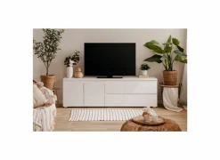 Tv-meubel Capetown 180cm - melamine - wit