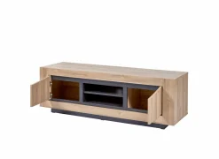 Tv-meubel 160cm - decor - French oak & grijs